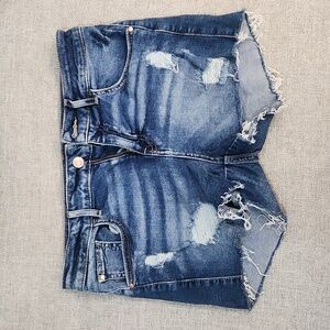 Guess Jean Shorts in size 28, with a little  stretch